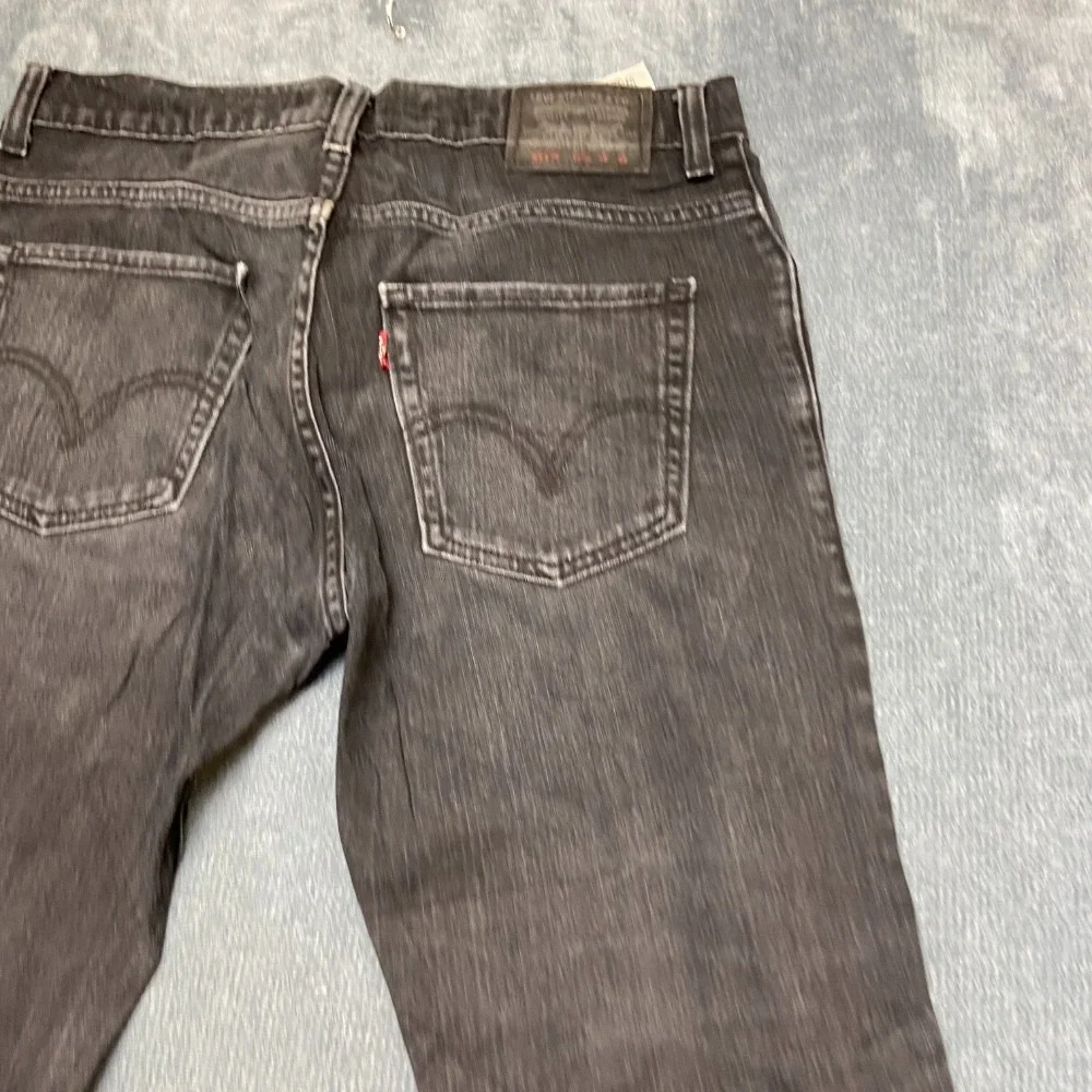 VTG Levi's 511 Jeans Boys 16 Reg 28x28 Black Denim Cotton Stretch Skinny Leg
